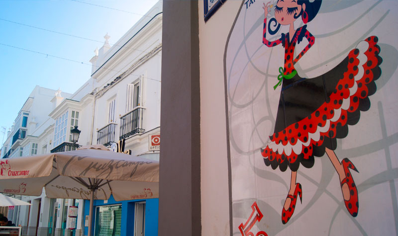 La Flamenca, uno de los bares más singulares del centro chiclanero.