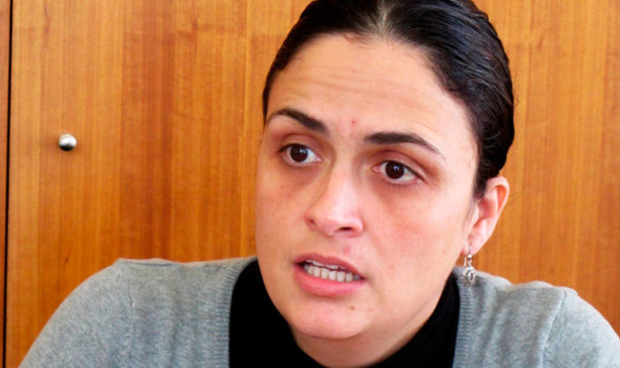 Ana Rodríguez, candidata a la alcaldía de Chiclana por IU.