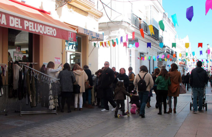 Las jornadas tienen como objetivo dinamizar el comercio y la hostelería de Chiclana. FOTO: Muriel