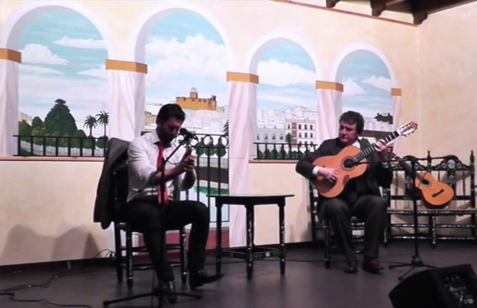 Momento flamencos en Chiclana.