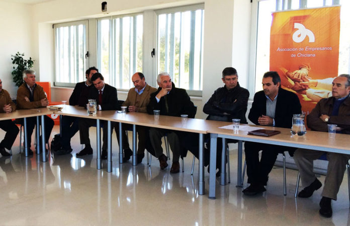 Miembros de la Asociación de Empresarios de Chiclana.